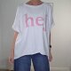 Oversized Vokuhila Shirt Hej-One Size