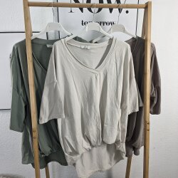 Vokuhila Shirt Safari- One Size