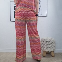 Leichte Schlupfhose Chevron -One Size