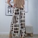 Leichte Sommerhose Graphik- One Size