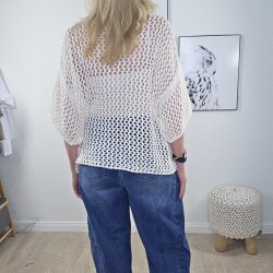 Lochstrick Pulli Nora- One Size