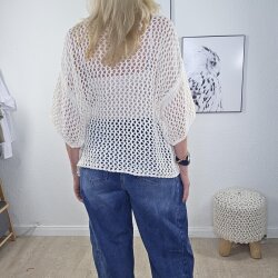 Lochstrick Pulli - One Size