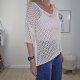 Lochstrick Pulli - One Size