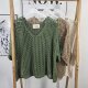 Lochstrick Pulli - One Size