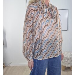 Schluppen Bluse Wave- One Size