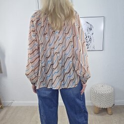 Schluppen Bluse Wave- One Size