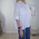 Vokuhila Bluse Plea- One Size