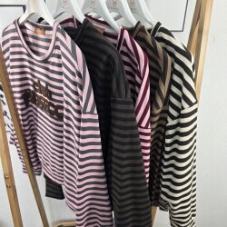 Streifenshirt Prosecco-One Size