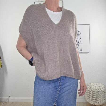 Oversized Pullunder Fluffy- One Size