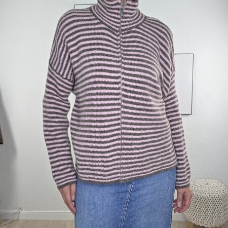 Streifen Cardigan Anika- One Size