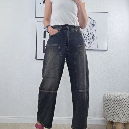 Sexy Woman O Shape Jeans
