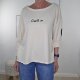 Frottee Sweater Ce la vie- One Size