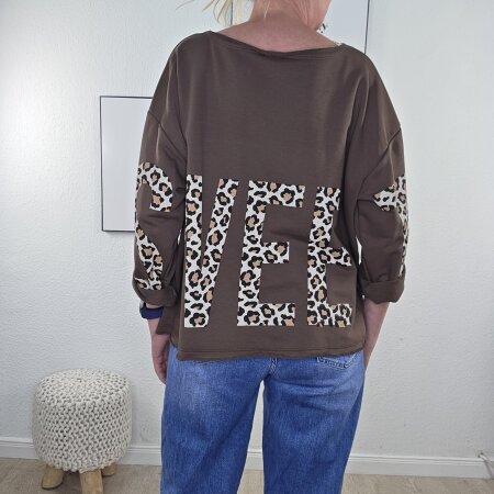 Frottee Sweater Sweet Leo- One Size