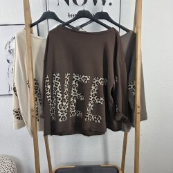 Frottee Sweater Sweet Leo- One Size