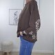 Frottee Sweater Leo- One Size
