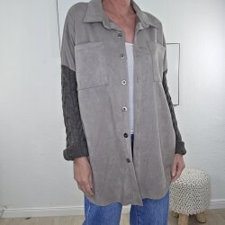 Velours Shacket Braid- One Size