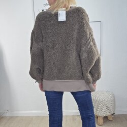 Maxi Sweater Teddy- One Size