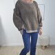 Maxi Sweater Teddy- One Size