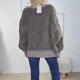 Maxi Sweater Teddy- One Size