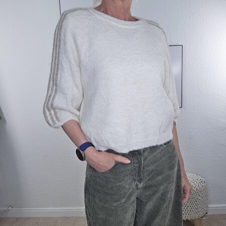 Strickpulli Streifen- One Size