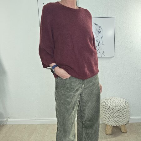 Pullover mit Angora- One Size