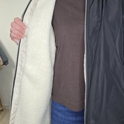 Halblange Bomberjacke Posy Teddy