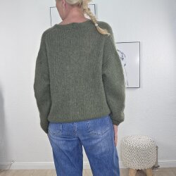 Cardigan mit V-Aussschnitt- One Size