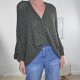 Pullover Wickeloptik- One Size