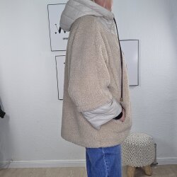 Teddy Jacke Hoodie- One Size