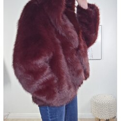 Fake Fur Jacke Anni- One Size