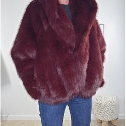 Fake Fur Jacke Anni- One Size