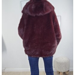 Fake Fur Jacke Anni- One Size