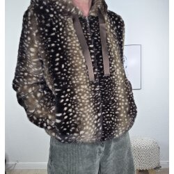 Fake fur Blouson Fawn- One size