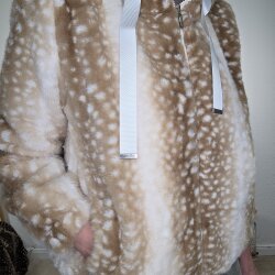 Fake fur Blouson Fawn- One size