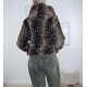 Fake fur Blouson Fawn- One size