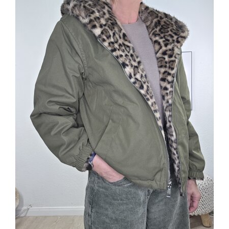 Wende Jacke Leo- One Size