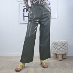Fake Leather Hose - One Size