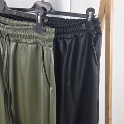 Fake Leather Hose - One Size