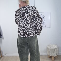 Shirt Ruffle Leo- One Size