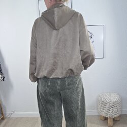 Jacke Bomba Velours- One Size