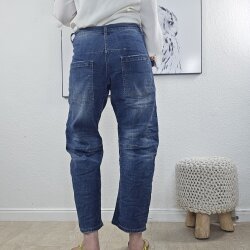 S.Woman Relaxed Jeans mit Bindeband