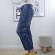 S.Woman Relaxed Jeans mit Bindeband