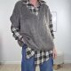 Kuscheliger Pullunder mit Zopfstrick- One Size