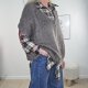 Kuscheliger Pullunder mit Zopfstrick- One Size