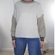 Rundhals Pullover Bicolor- One Size