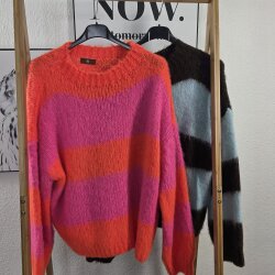 Blockstreifen Pullover- One Size