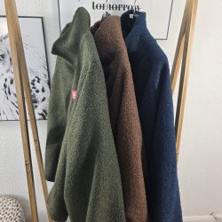 Bomber Boucle Jacke- One Size