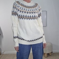 Norweger Muster Pulli- One Size