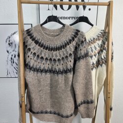 Norweger Muster Pulli- One Size