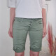 Buena Vista Damen Stretch Jeans Shorts Bermuda Krempelhose Malibu khaki XS